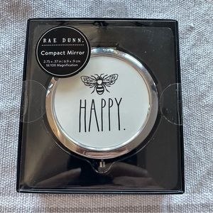 Rae Dunn Bee Happy Compact Mirror
